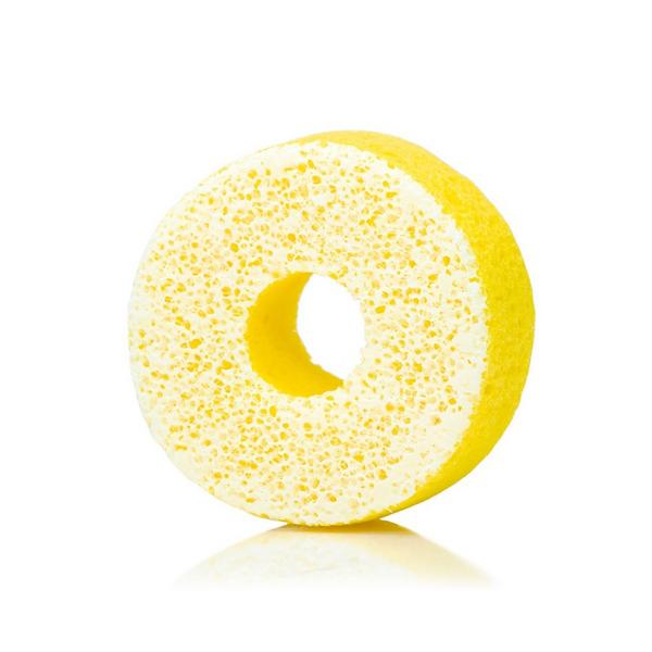 SPONGELLE Confection Chiffon Rose Donut Bath Sponge Built-In Body Wash Shower Loofah for Women #2