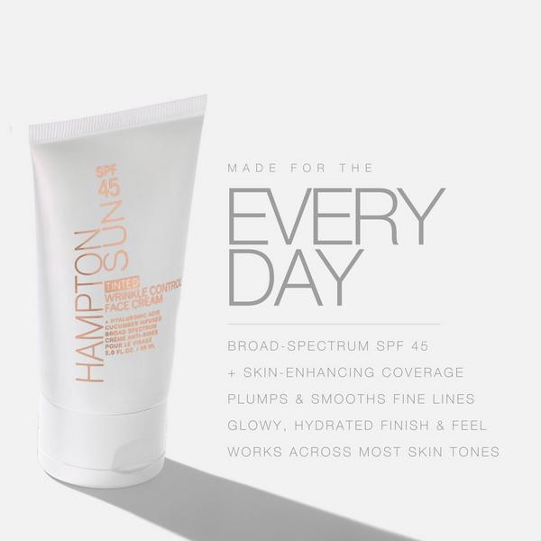 Hampton Sun Tinted SPF 45 Wrinkle Control Face Cream #3