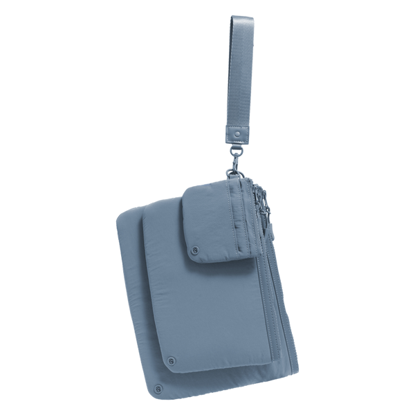 Joan & David The Hold-All Sport Nylon 4 Piece Set Wristlet Pouches, Card Case, Keychain Lanyard #3