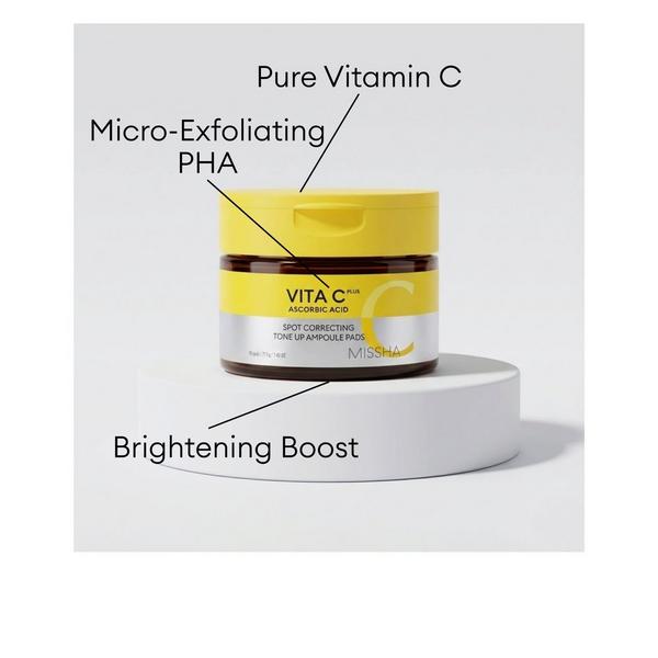 MISSHA Vita C Plus Tone Up Ampoule Pads #3