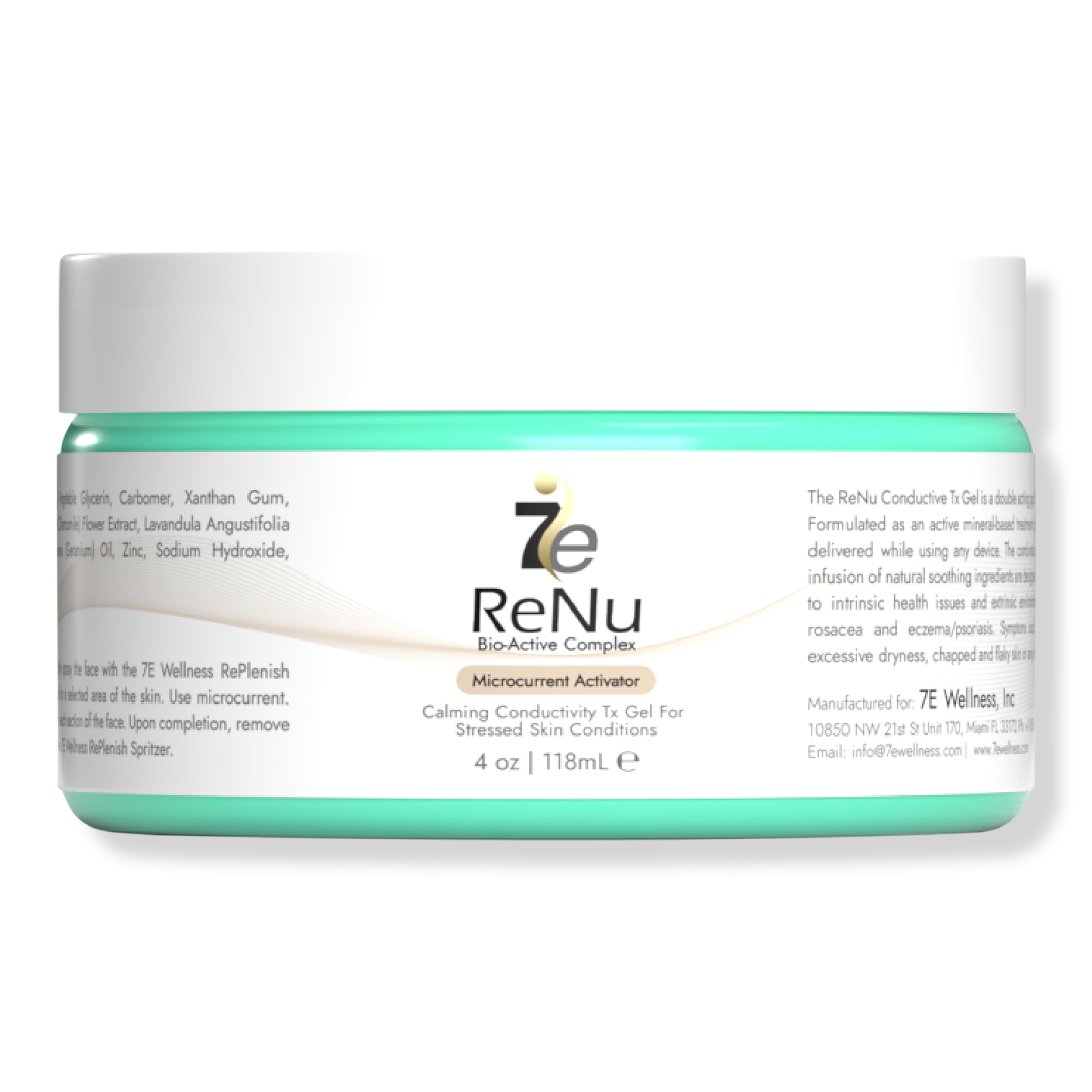7 E Wellness ReNu Conductive Gel with Bio-Active Complex #1