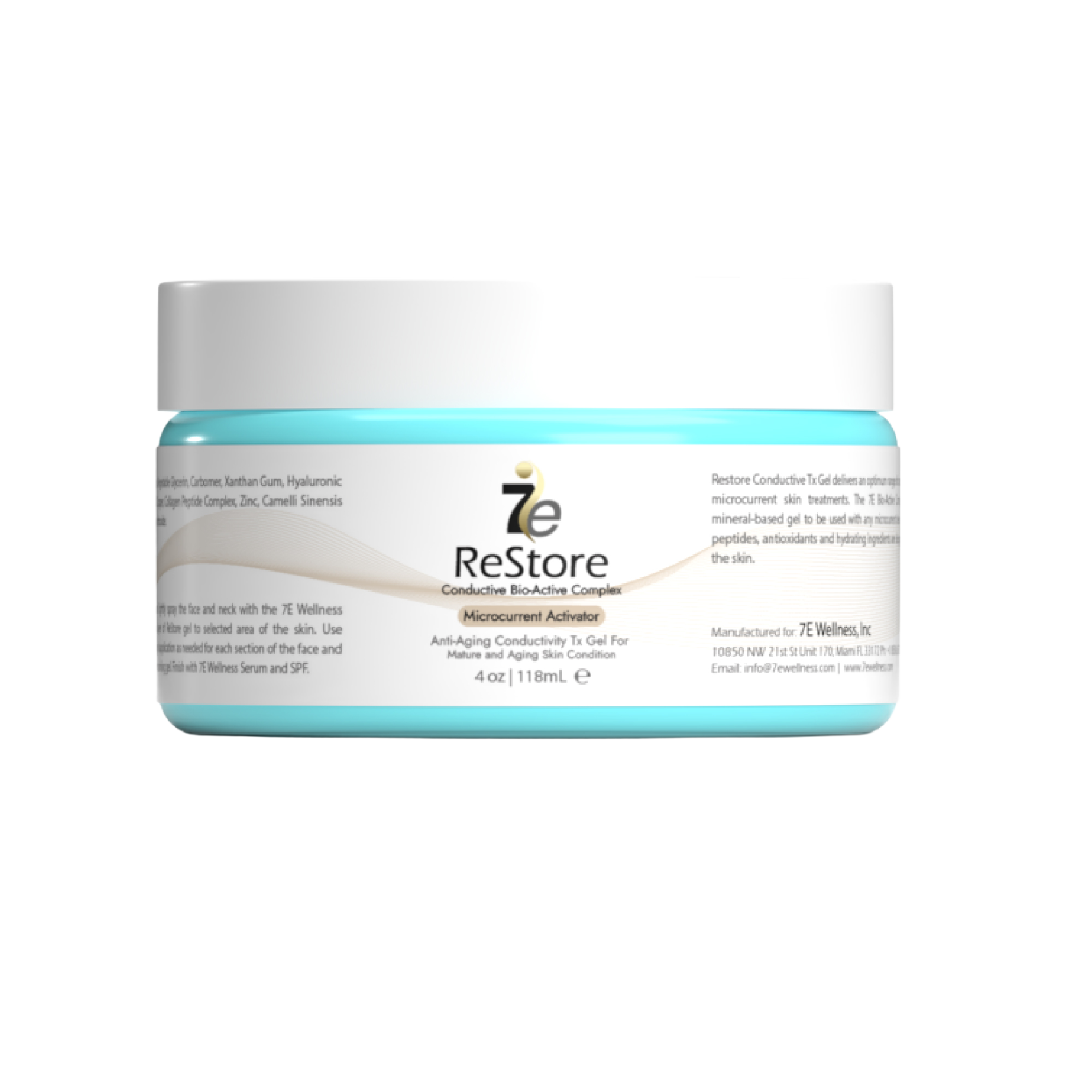 7 E Wellness Restore Conductive Gel with Bio-Active Complex #1