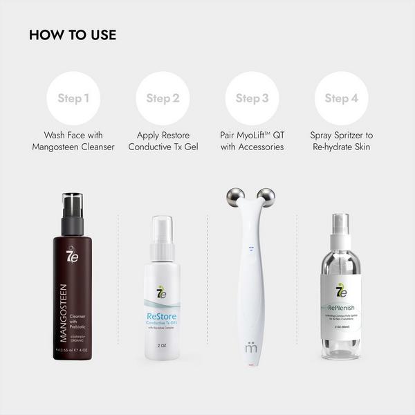 7 E Wellness QT Plus Smart Microcurrent Facial Toning Device #8