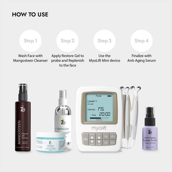 7 E Wellness Mini Microcurrent Facial Toning Device #6
