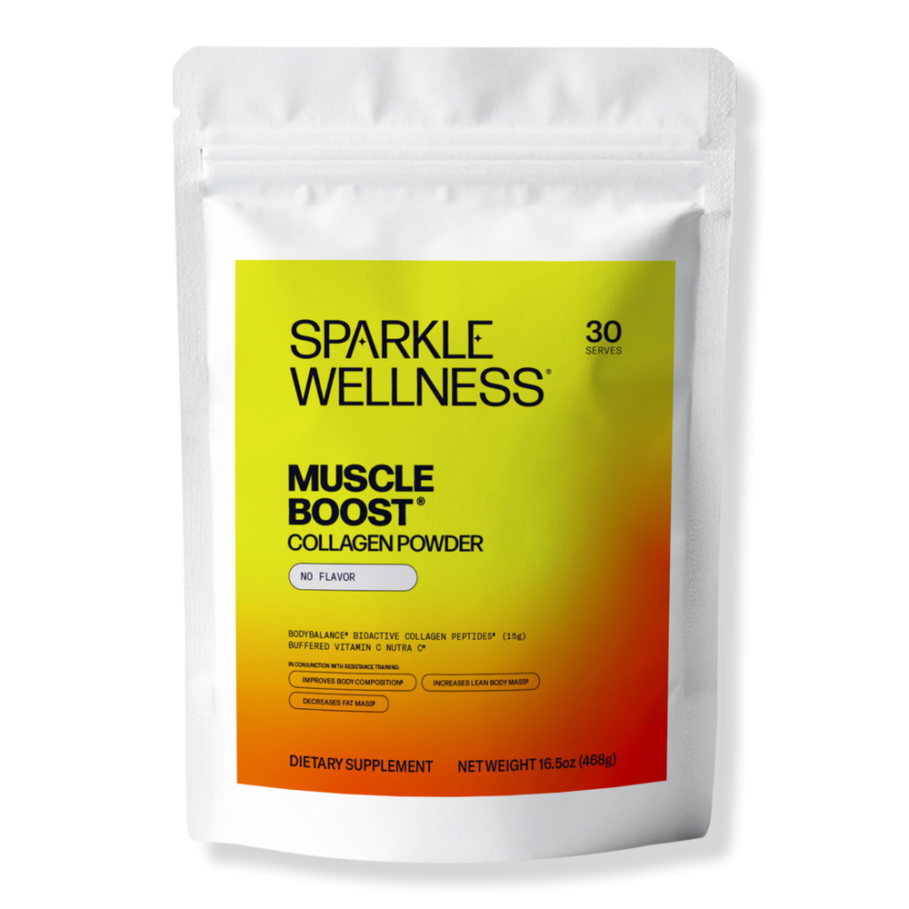 Sparkle Wellness Muscle Boost Body Balance Bioactive Collagen Peptides - No Flavor