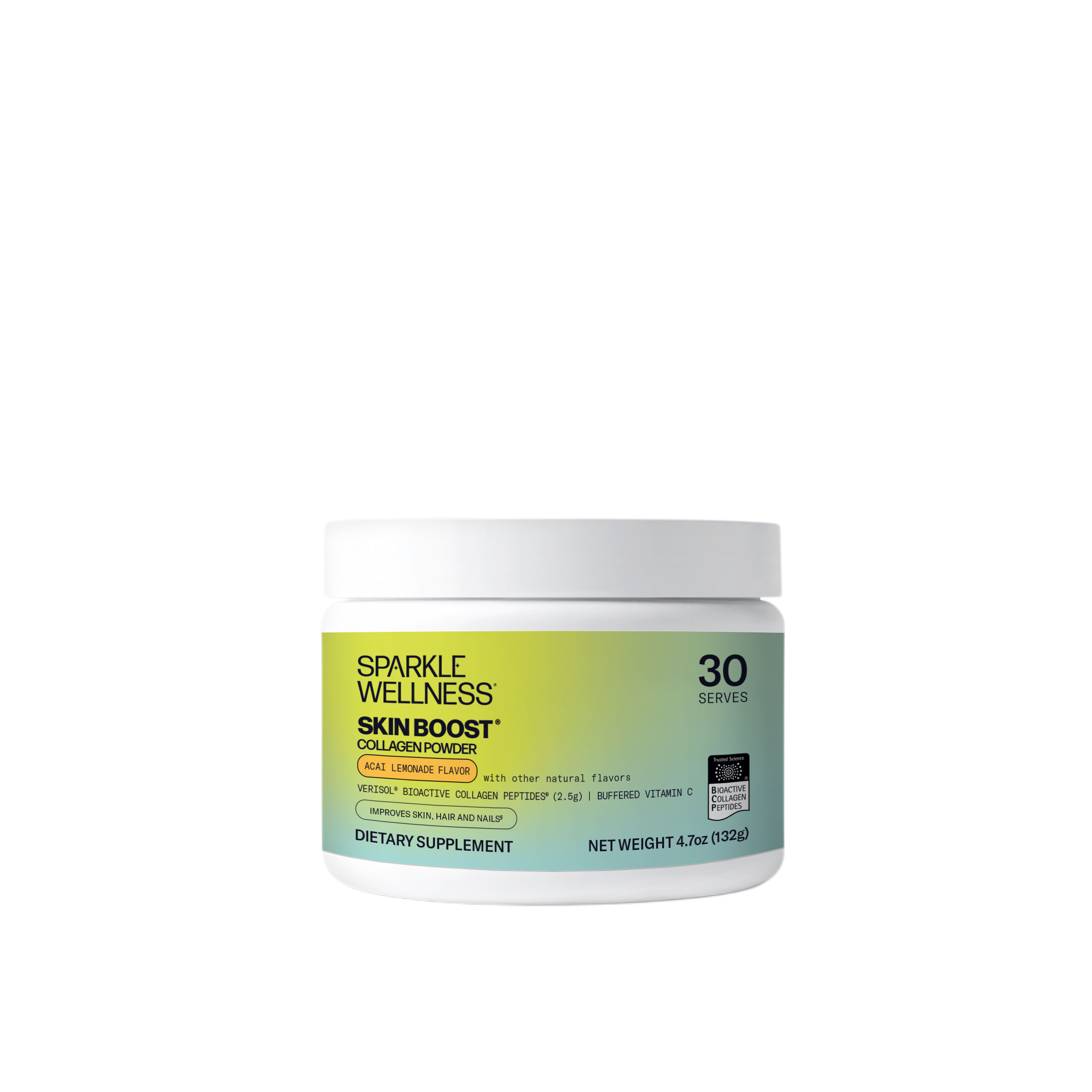 Sparkle Wellness Skin Boost Verisol Bioactive Collagen Peptides - Acai Lemonade #1