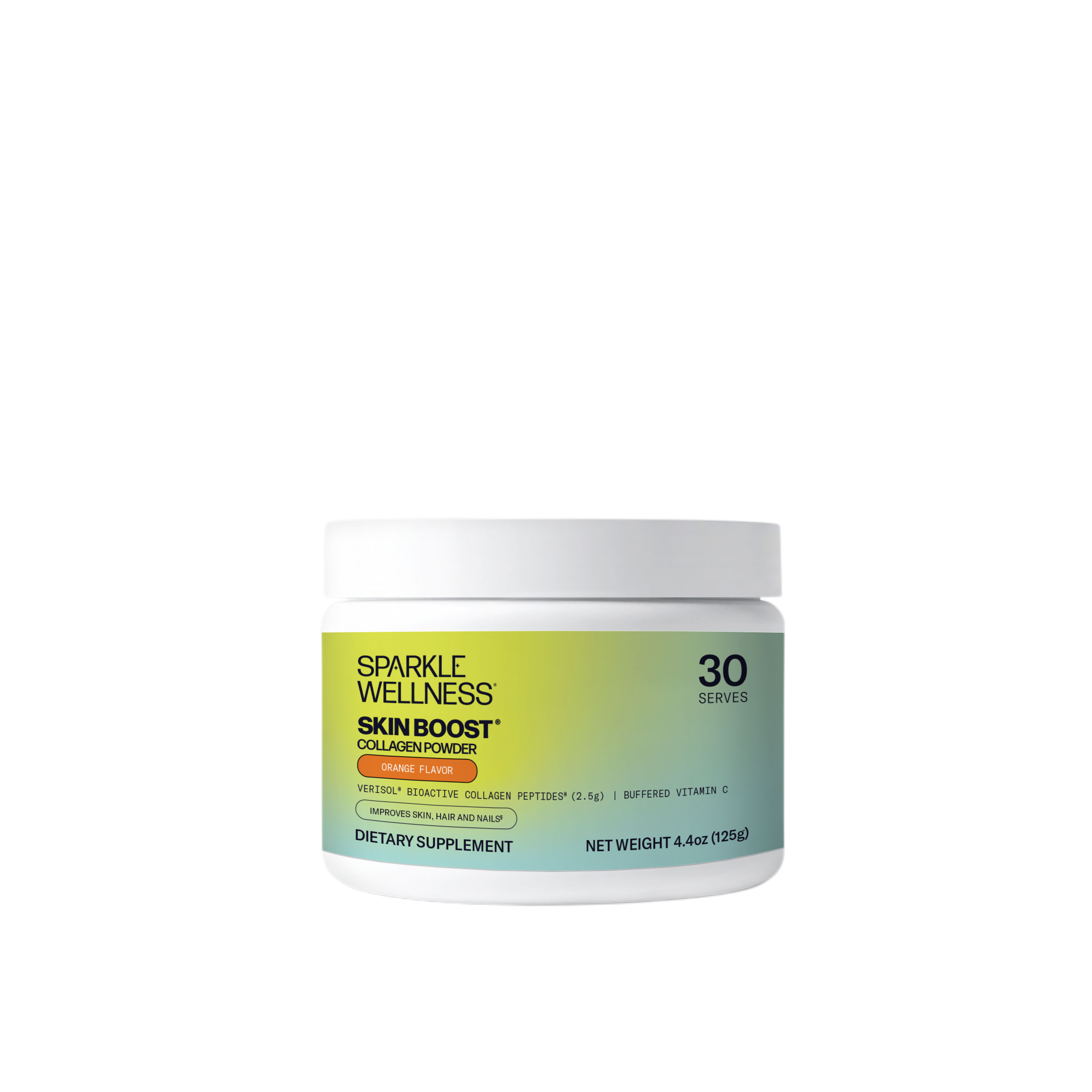 Sparkle Wellness Skin Boost Verisol Bioactive Collagen Peptides - Orange #1