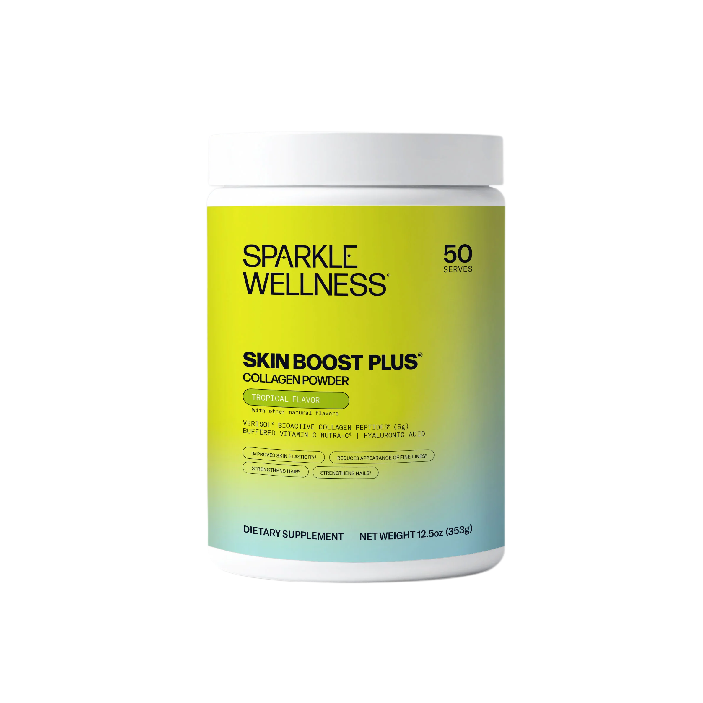 Sparkle Wellness Skin Boost Plus Verisol Bioactive Collagen Peptides - Tropical #1