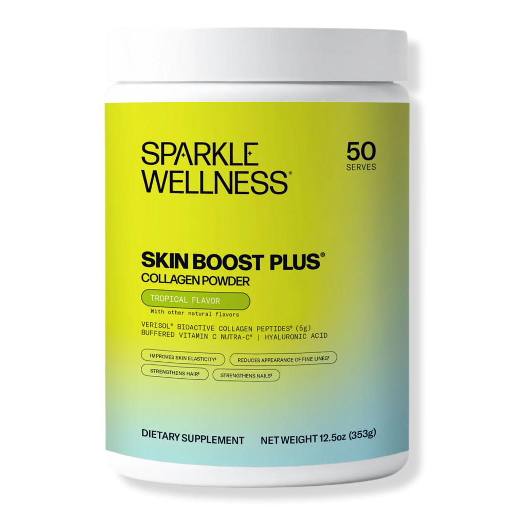 Sparkle Wellness Skin Boost Plus Verisol Bioactive Collagen Peptides - Tropical - 50 Servings