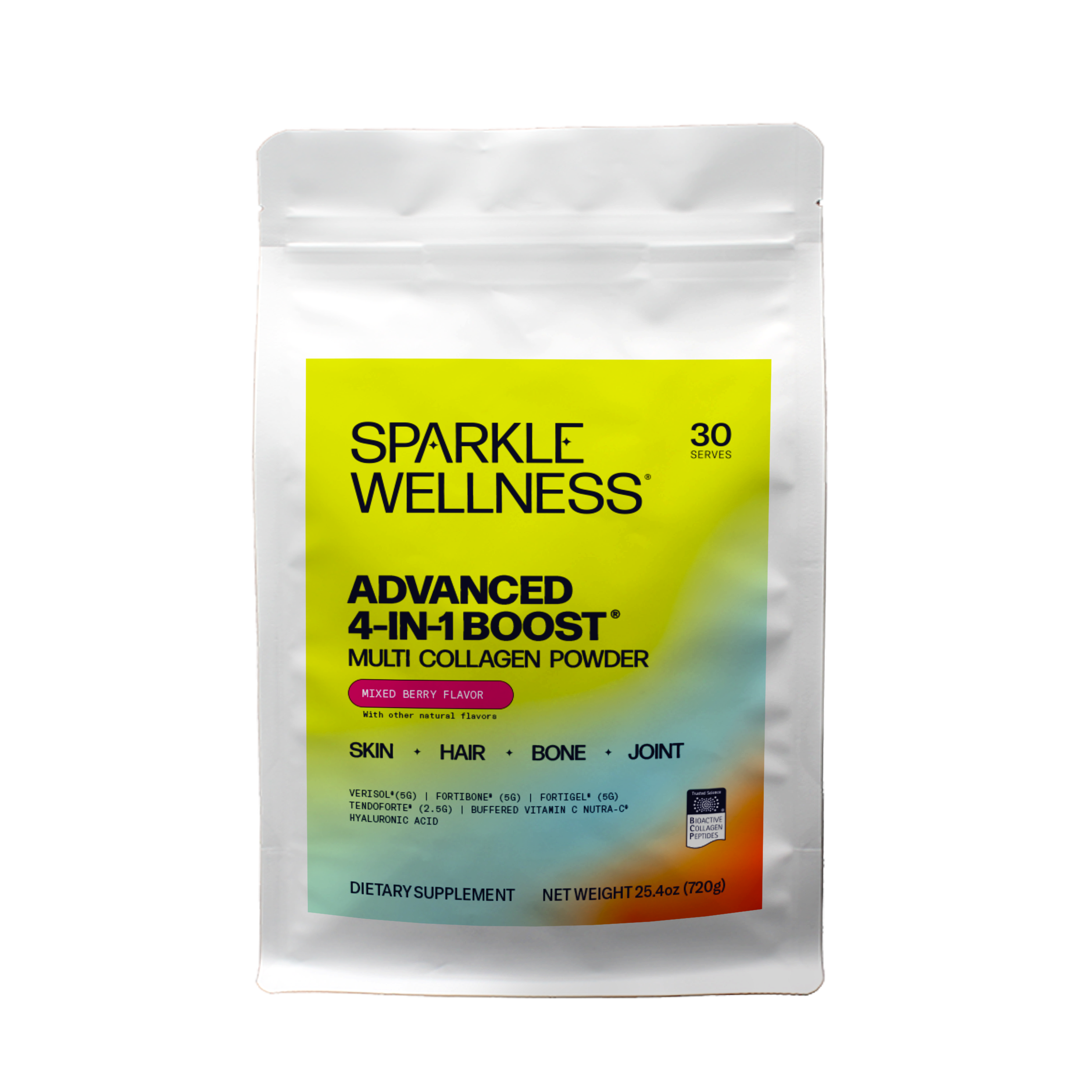 Sparkle Wellness Advanced 4 in 1 Boost Multi Collagen Powder #1