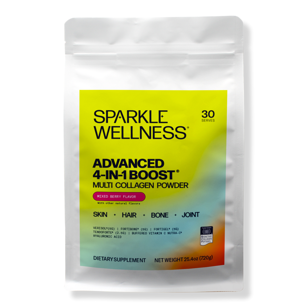 Sparkle Wellness Advanced 4 in 1 Boost Multi Collagen Powder - Mixed Berry