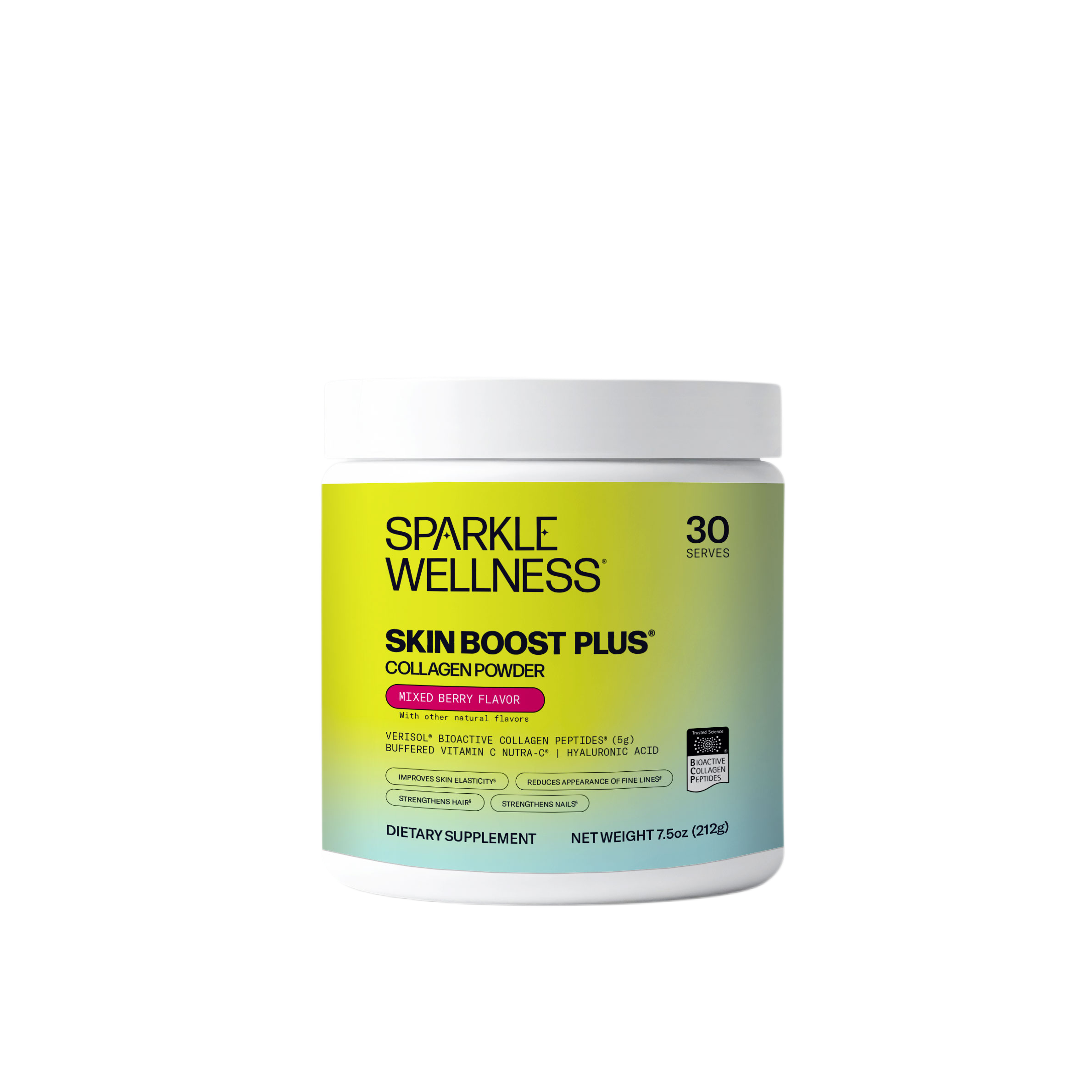 Sparkle Wellness Skin Boost Plus Verisol Bioactive Collagen Peptides - Mixed Berry #1