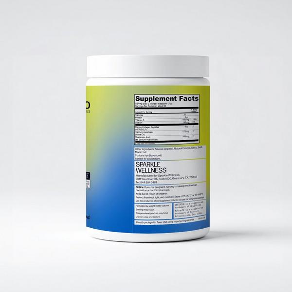 Sparkle Wellness Marine Skin Boost Plus with Verisol Bioactive Collagen Peptides - Peach #2