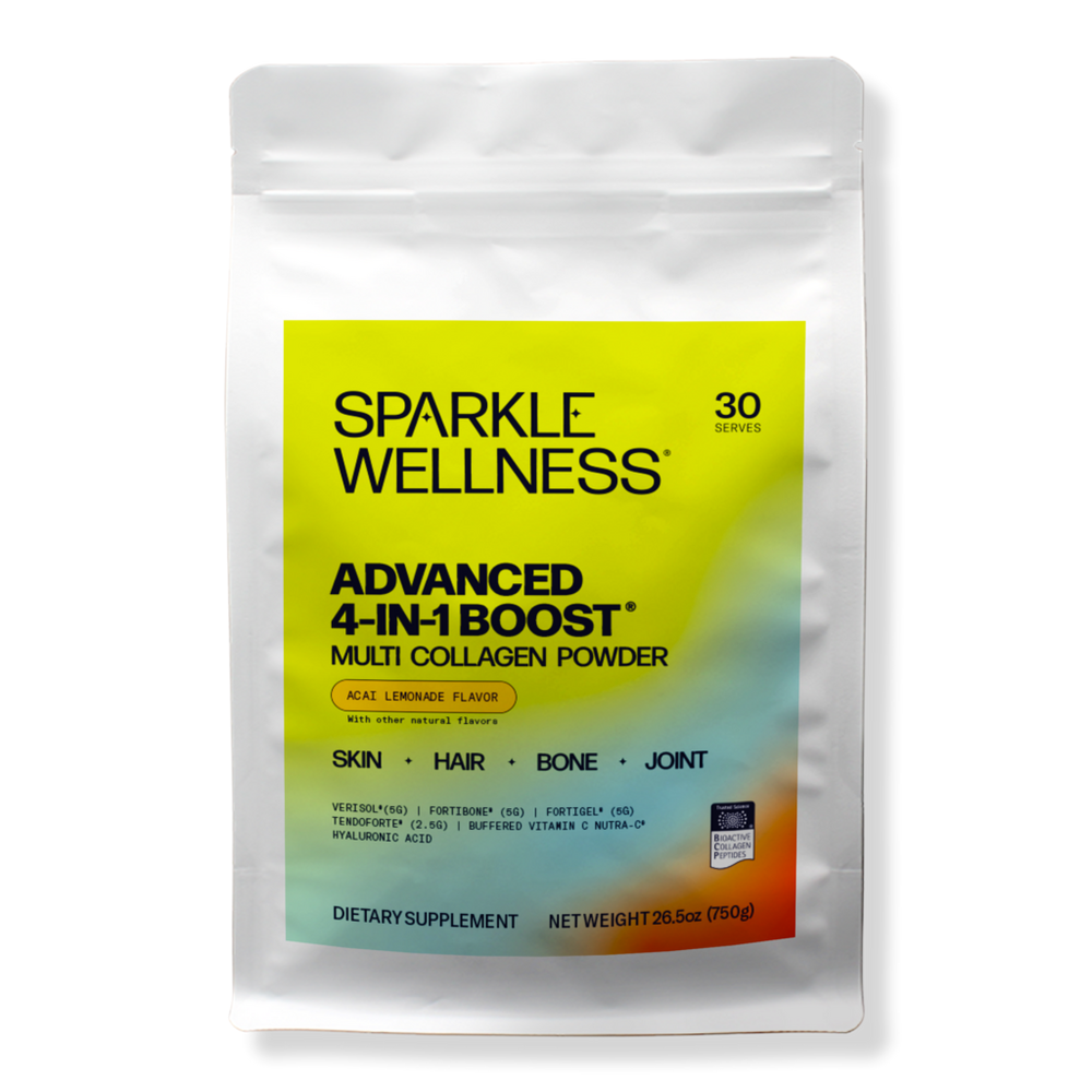Sparkle Wellness Advanced 4 in 1 Boost Multi Collagen Powder - Acai Lemonade