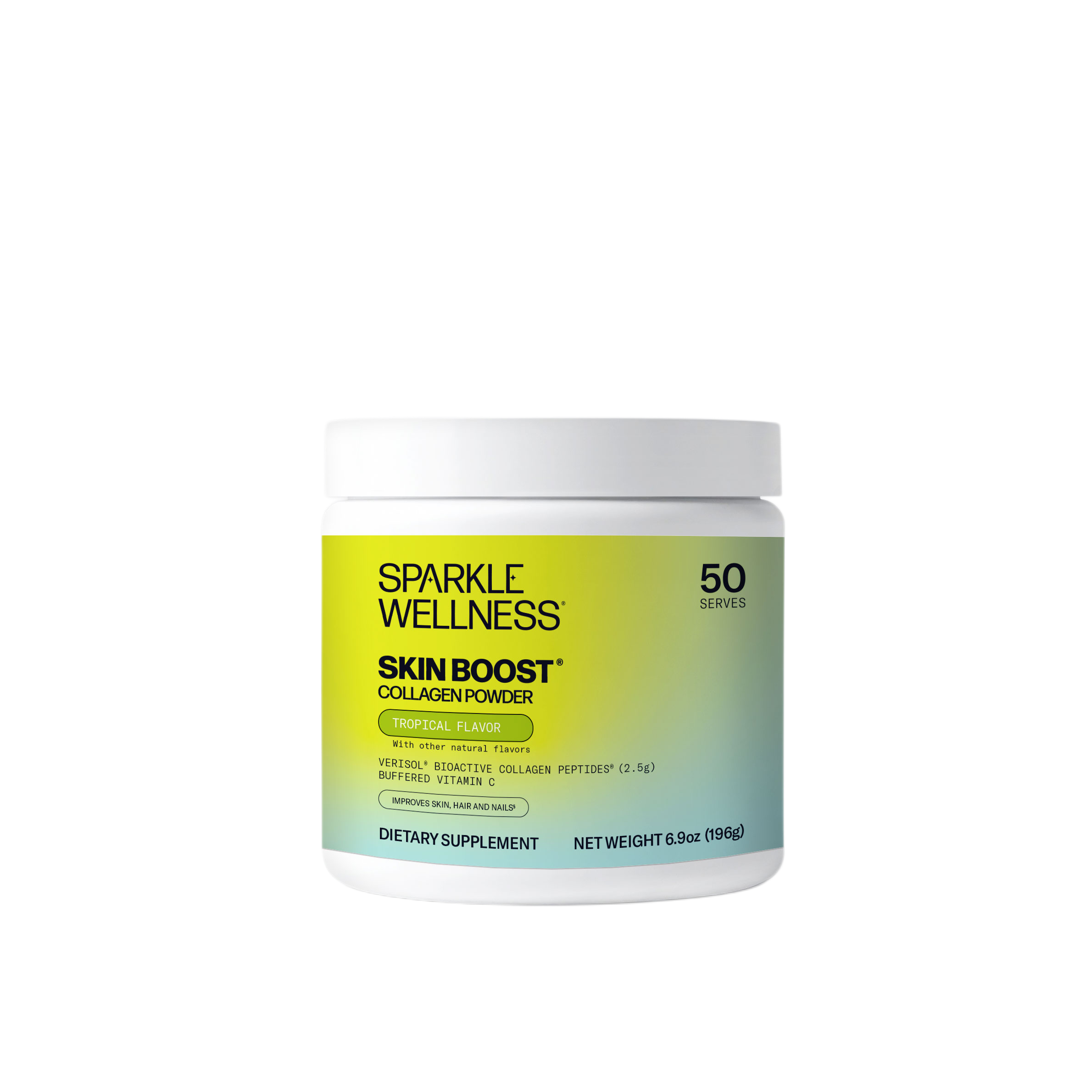 Sparkle Wellness Skin Boost Verisol Bioactive Collagen Peptides - Tropical #1