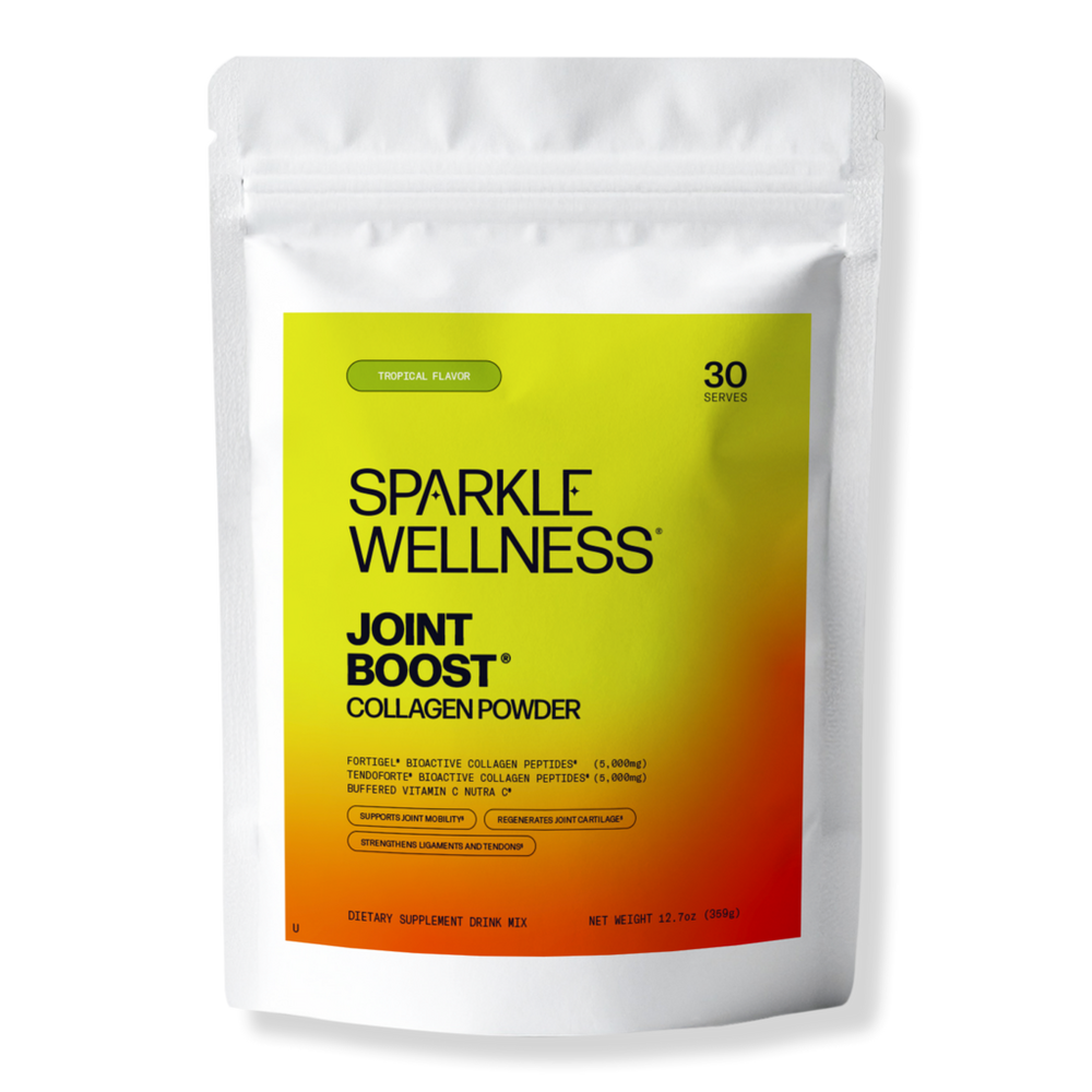 Sparkle Wellness Joint Boost Collagen Peptides - Tropical