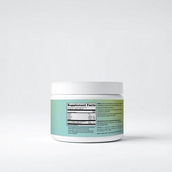 Sparkle Wellness Skin Boost Verisol Bioactive Collagen Peptides - Tropical #2