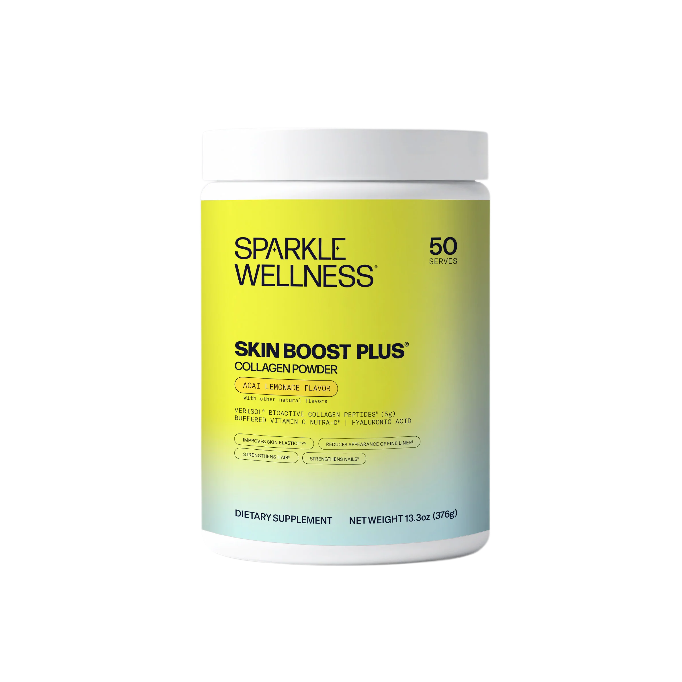 Sparkle Wellness Skin Boost Plus Verisol Bioactive Collagen Peptides - Acai Lemonade #1