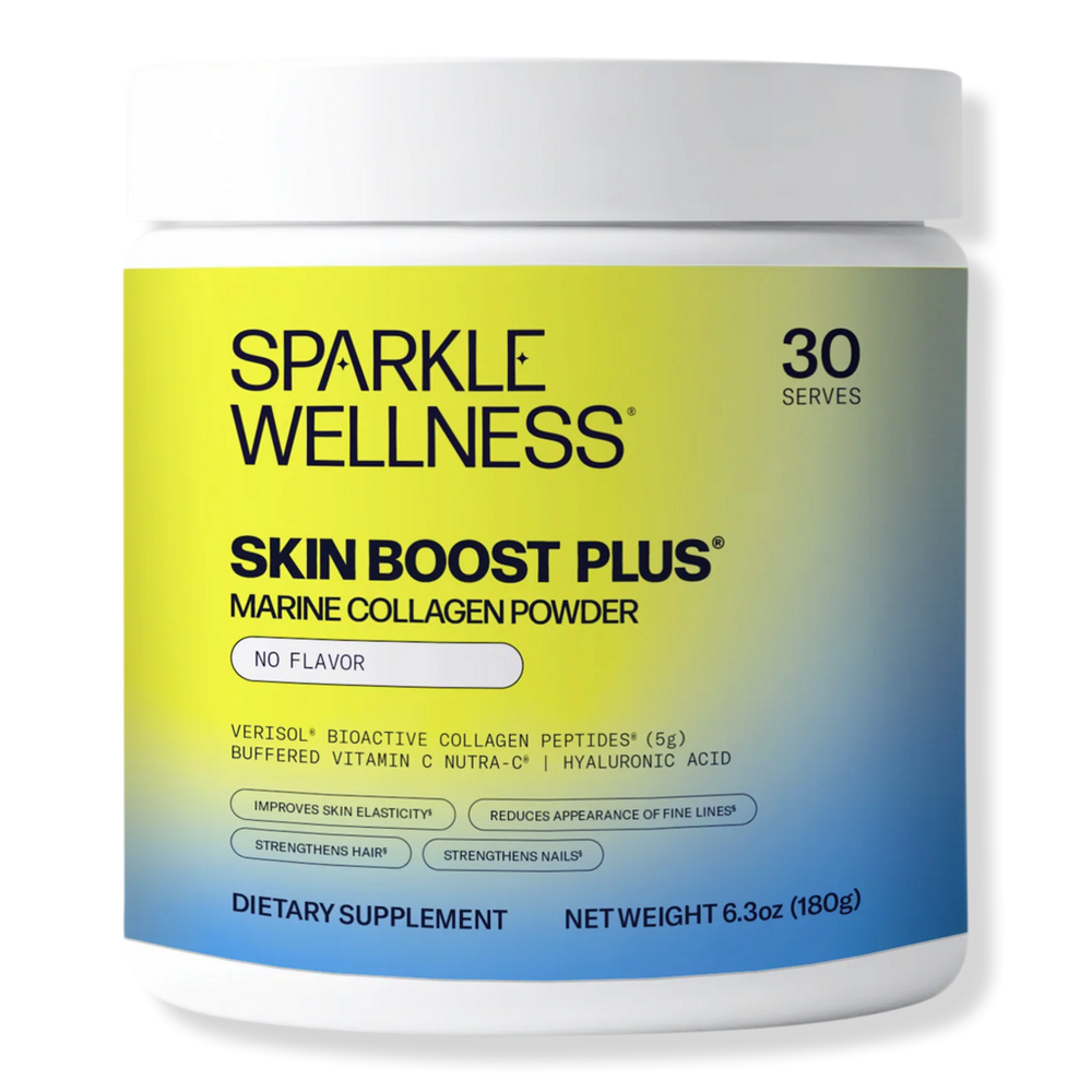 Sparkle Wellness Marine Skin Boost Plus with Verisol Bioactive Collagen Peptides - No Flavor - 30 Servings