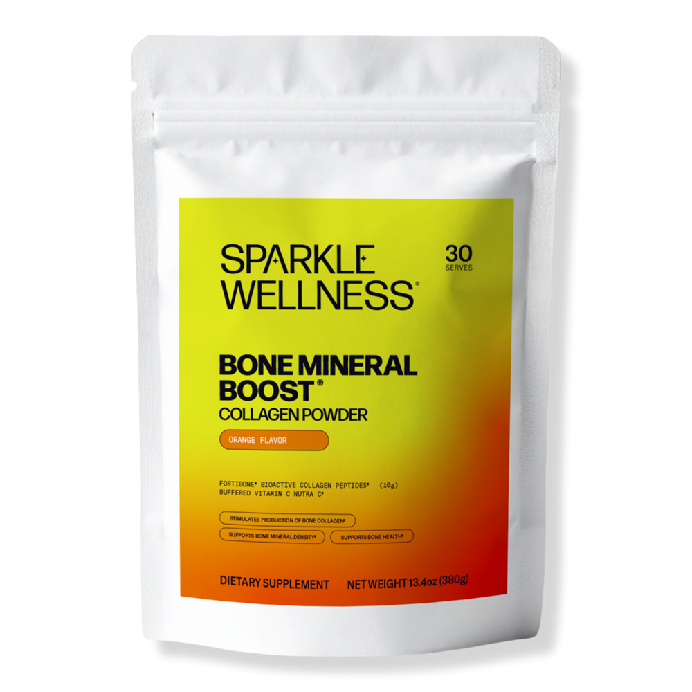 Sparkle Wellness Muscle Boost Body Balance Bioactive Collagen Peptides - Orange