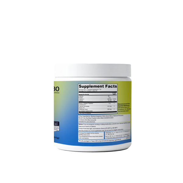 Sparkle Wellness Marine Skin Boost Plus with Verisol Bioactive Collagen Peptides - Peach #3