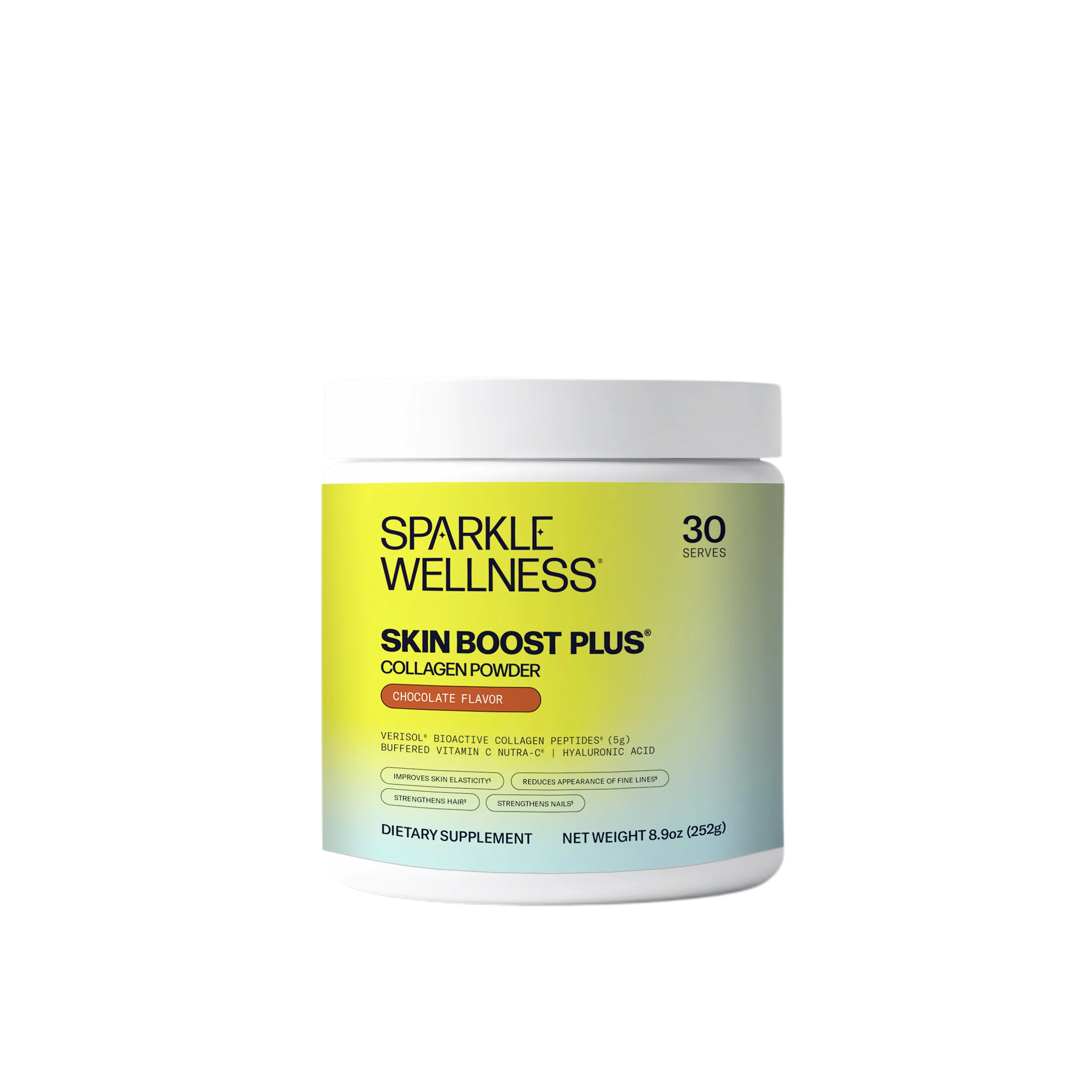 Sparkle Wellness Skin Boost Plus Verisol Bioactive Collagen Peptides - Chocolate #1