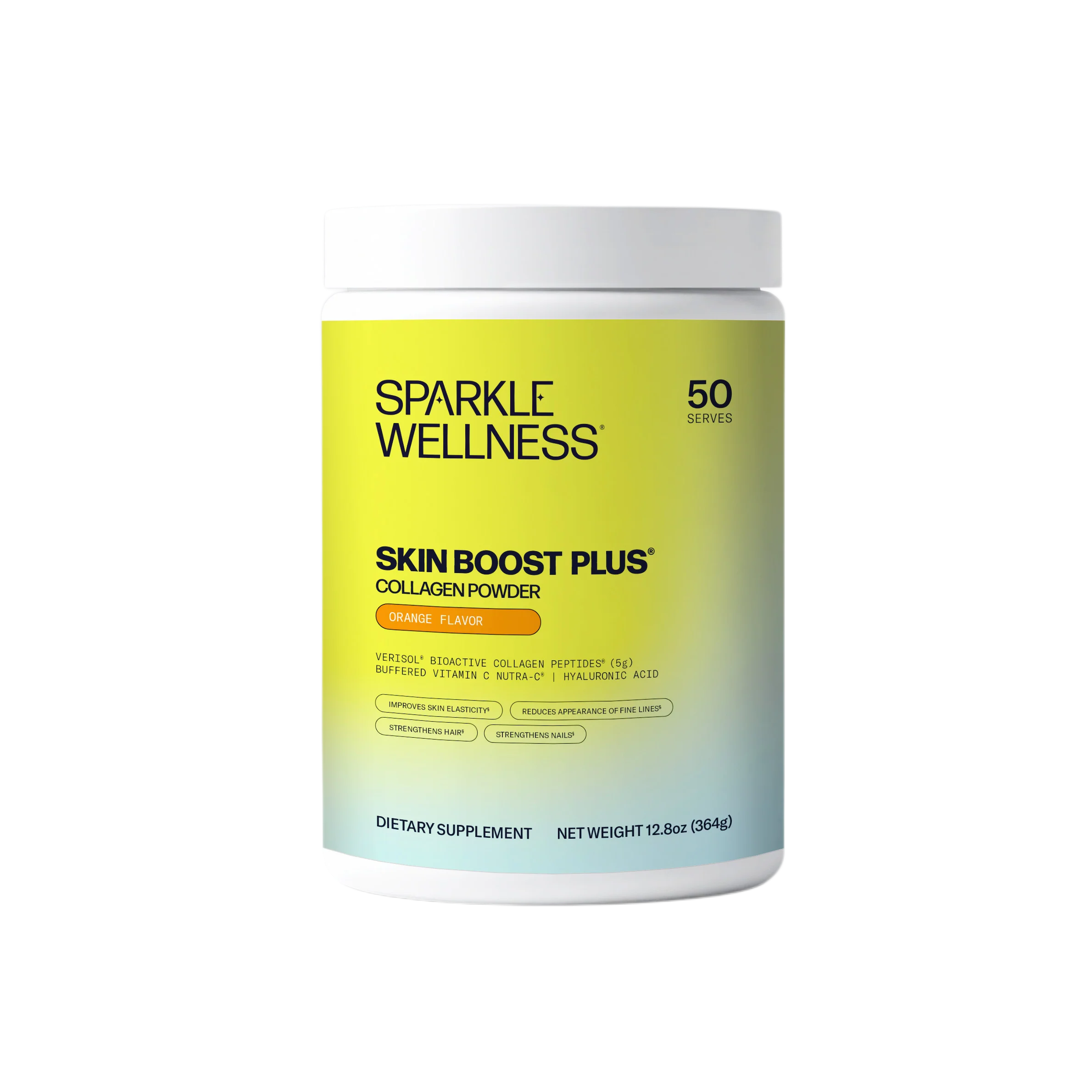 Sparkle Wellness Skin Boost Plus Verisol Bioactive Collagen Peptides - Orange #1