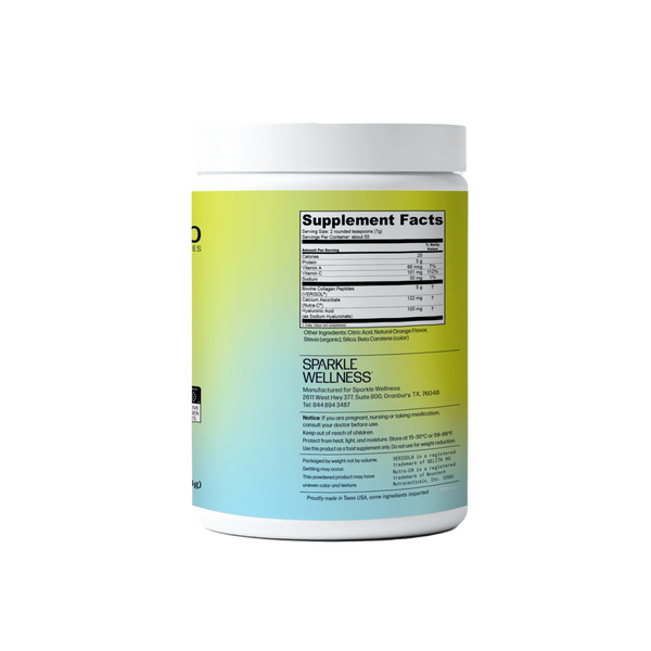 Sparkle Wellness Skin Boost Plus Verisol Bioactive Collagen Peptides - Orange #3
