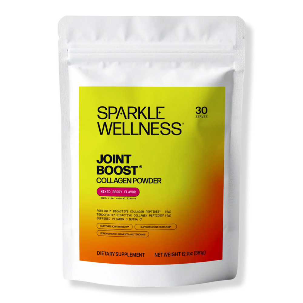 Sparkle Wellness Joint Boost Fortigel and Tendoforte Bioactive Collagen Peptides - Mixed Berry
