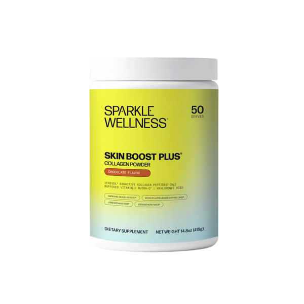 Sparkle Wellness Skin Boost Plus Verisol Bioactive Collagen Peptides - Chocolate #1