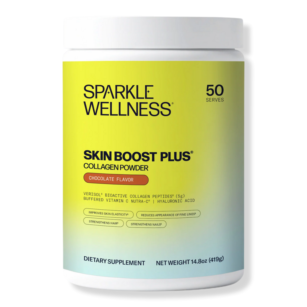 Sparkle Wellness Skin Boost Plus Verisol Bioactive Collagen Peptides - Chocolate - 50 Servings
