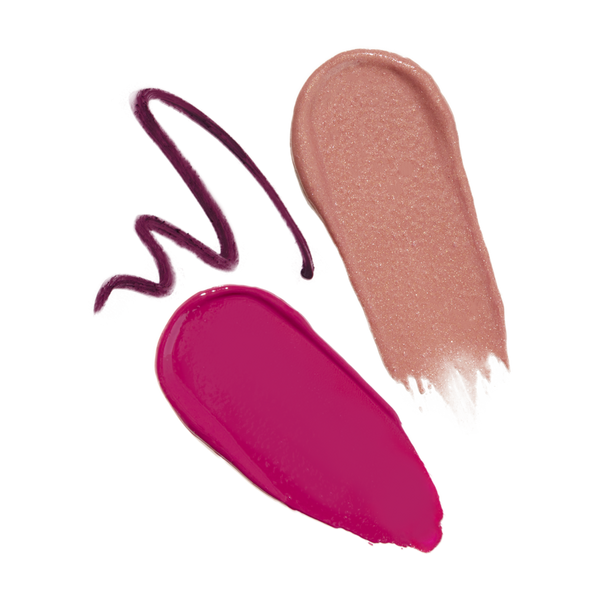 The Lip Bar Nonstop Liquid Matte Lipstick, Gloss Up Sheer Finish Gloss & Lip Liner Set #2