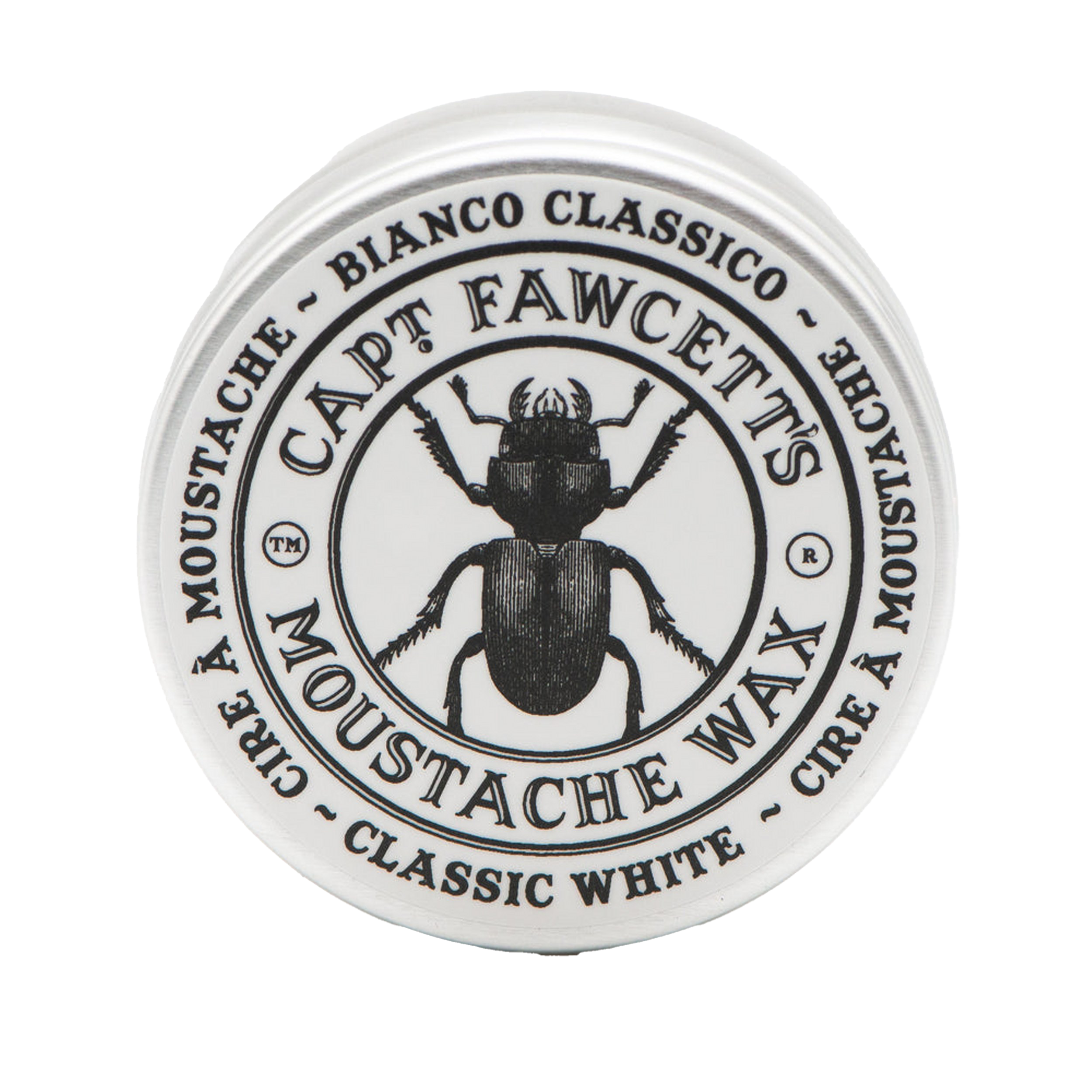 Captain Fawcett Bianco Classico Moustache Wax #1