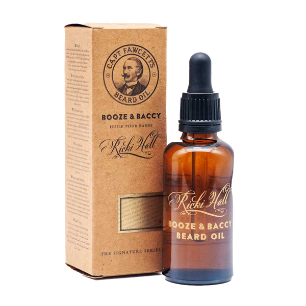 Captain Fawcett Ricki Hall's Booze & Baccy Beard Oil #1