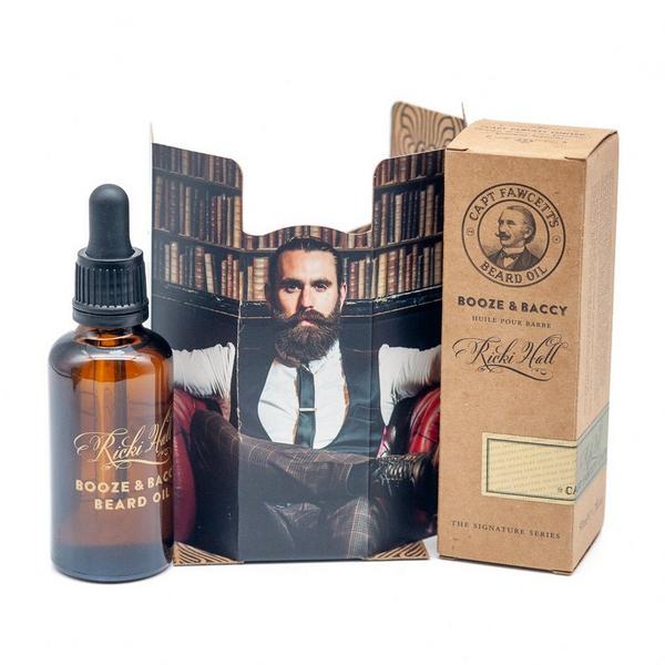 Captain Fawcett Ricki Hall's Booze & Baccy Beard Oil #2