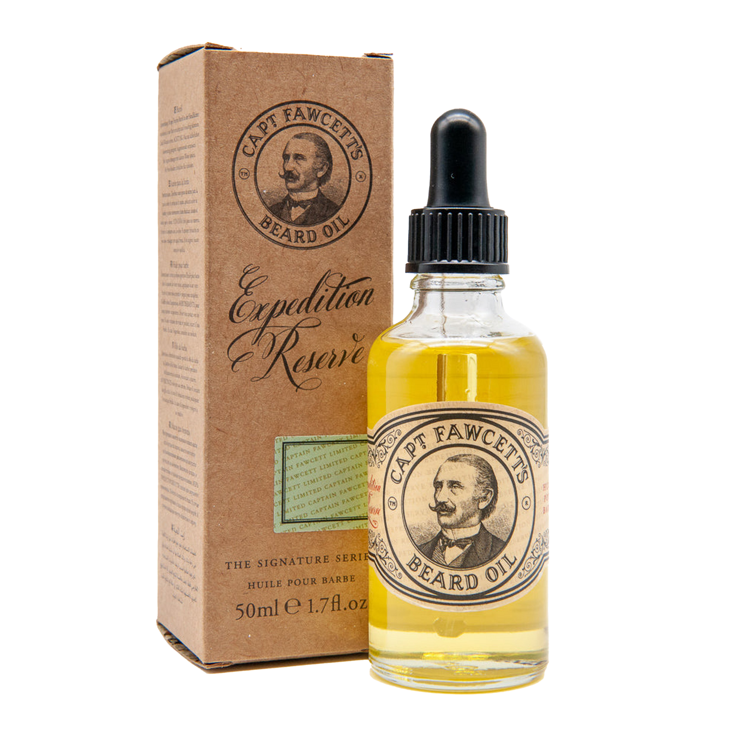 Captain Fawcett Expedition Reserve Beard Oil #1