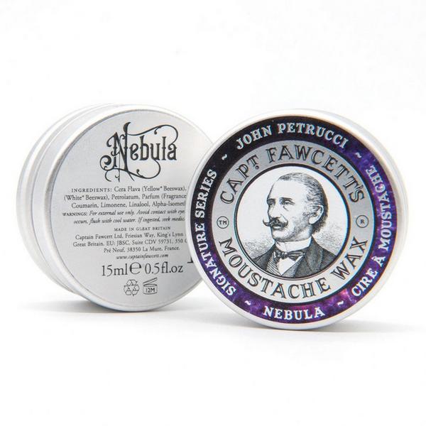 Captain Fawcett John Petrucci’s ’Nebula’ Moustache Wax #4