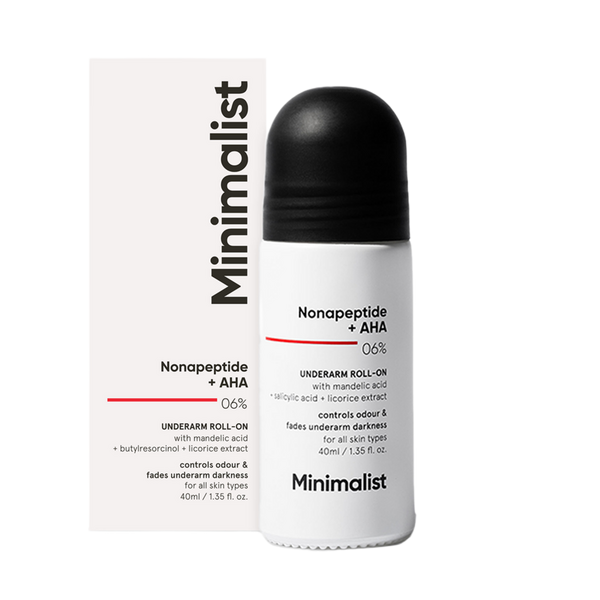 Minimalist Nonapeptide +AHA 6% Underarm Roll-On #1