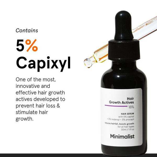 Minimalist Hair Growth Actives 18% Hair Serum #7