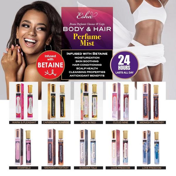 Esha Warm & Pleasant Body & Hair Perfume Mist #6