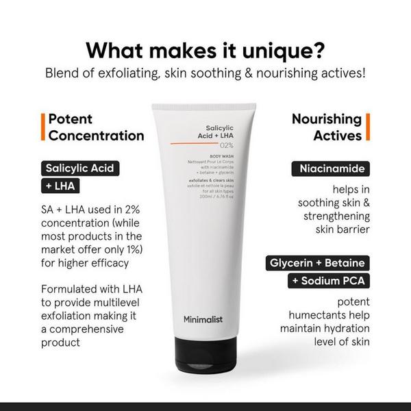 Minimalist Salicylic Acid + LHA 2% Body Wash #6