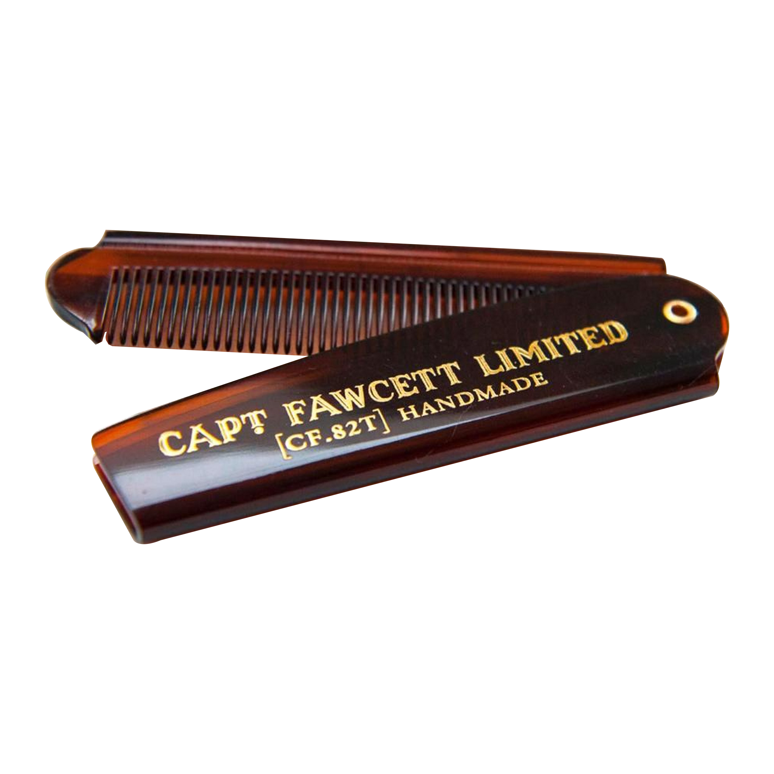 Captain Fawcett Folding Pocket Beard Comb #1