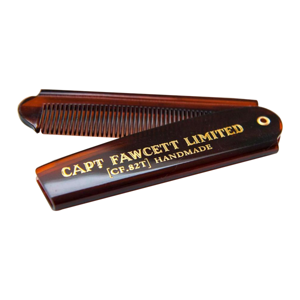 Captain Fawcett Folding Pocket Beard Comb #1
