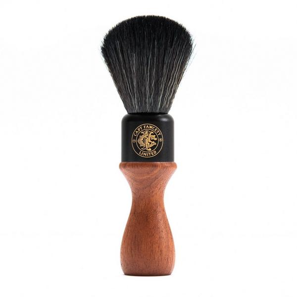 Captain Fawcett Wooden Handle Faux Fur Shaving Brush #4