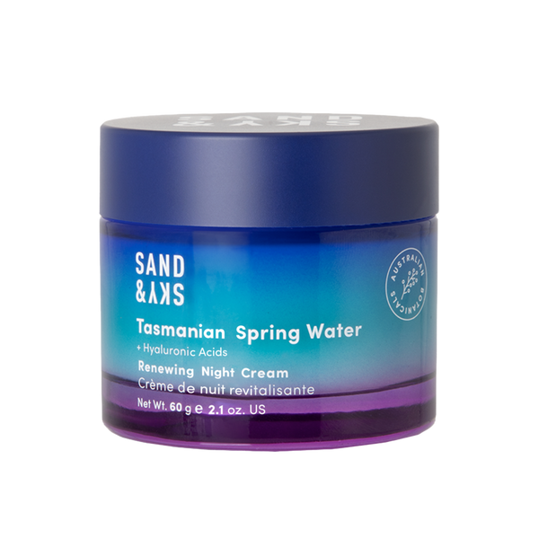 Sand and Sky Tasmanian Spring Water Renewing Night Cream #1