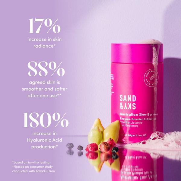 Sand and Sky Australian Glow Berries Enzyme Powder Exfoliator #4