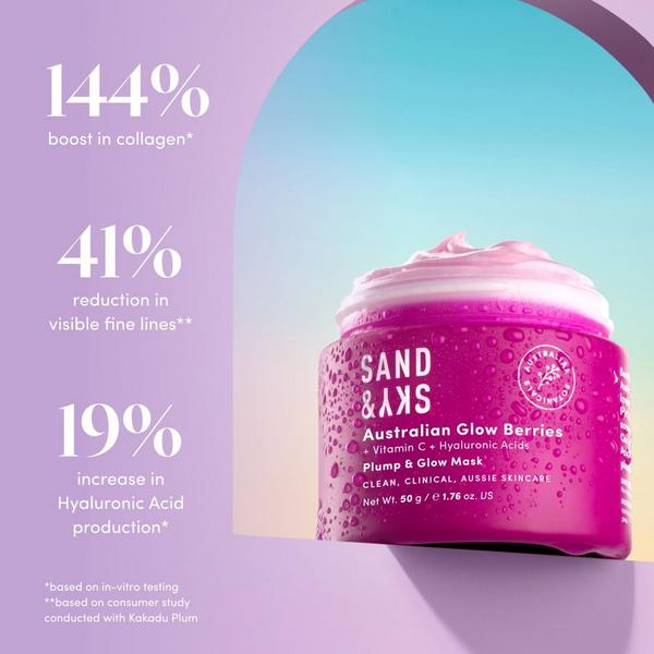 Sand and Sky Australian Glow Berries Plump & Glow Mask #5