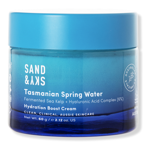 Sand and Sky Tasmanian Spring Water Hydration Boost Cream