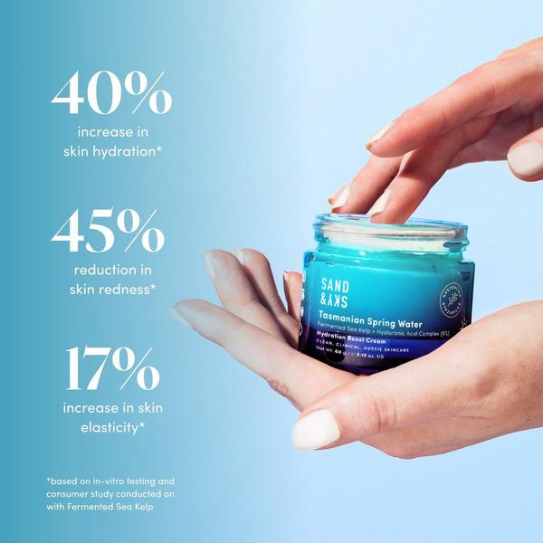 Sand and Sky Tasmanian Spring Water Hydration Boost Cream #5