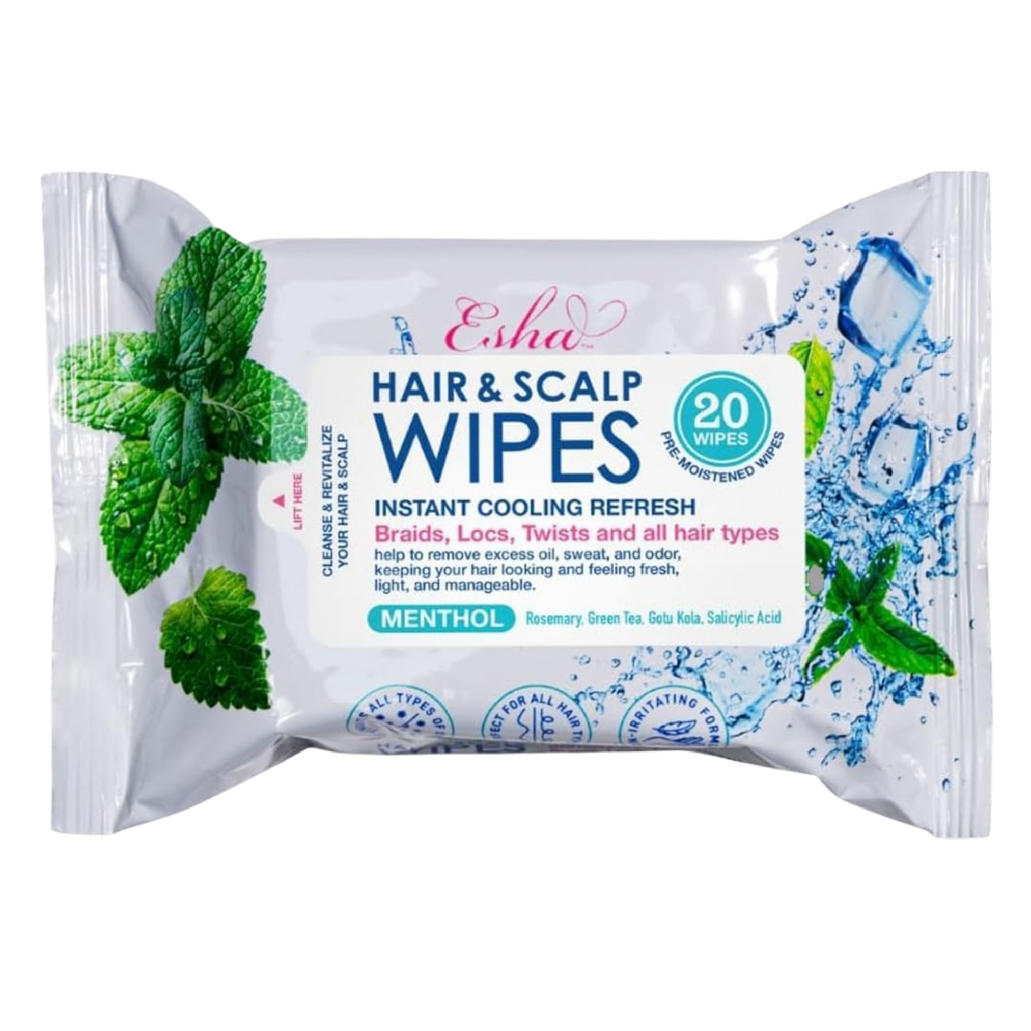 Esha Hair & Scalp Wipes #1